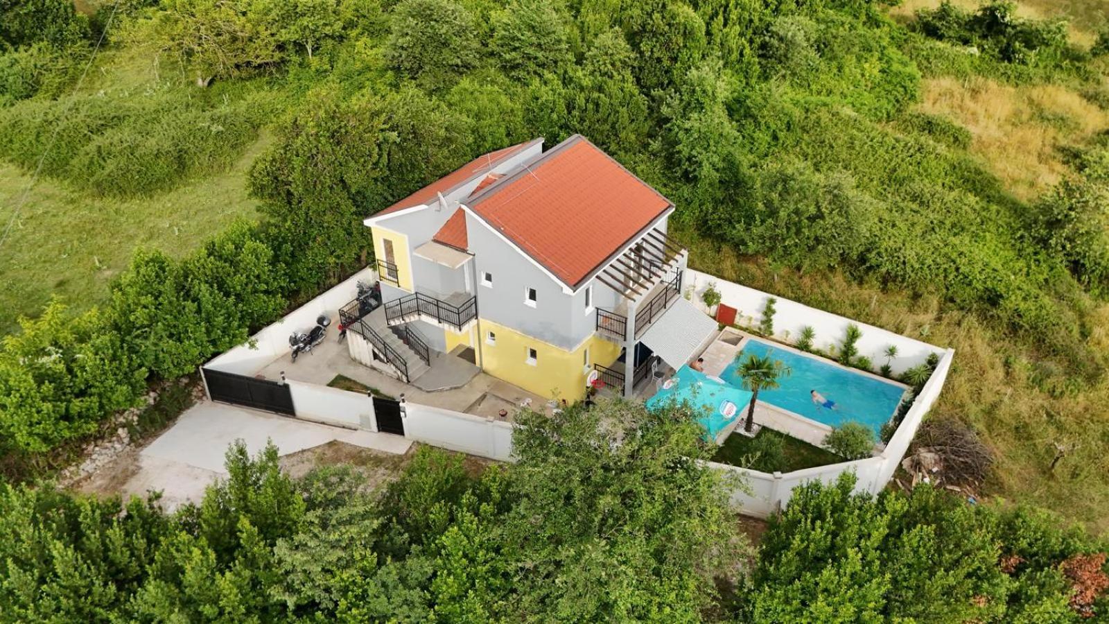 Вилла House With Pool - Mitrovic Херцег-Нови Экстерьер фото